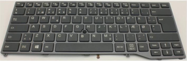 Fujitsu FUJ:CP757724-XX Keyboard DANISH FUJ:CP757724-XX