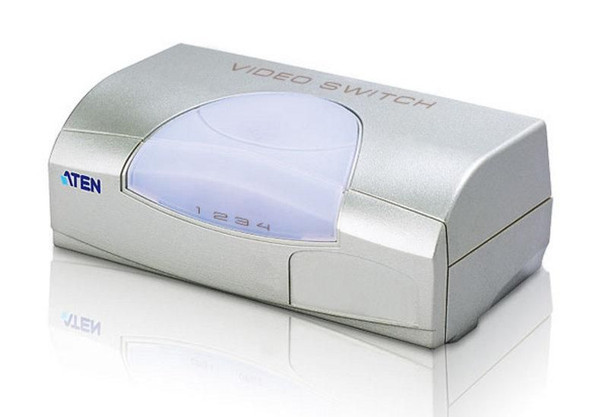 Aten VS491-AT-E 4 Port Desktop Video Switch. VS491-AT-E