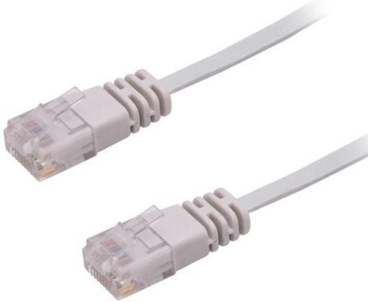 MicroConnect V-UTP6005-FLAT U/UTP CAT6 0.50M Grey Flat V-UTP6005-FLAT