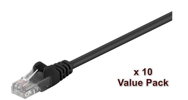 MicroConnect V-UTP502SVP U/UTP CAT5e 2m Grey 10 Pack V-UTP502SVP