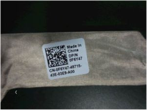 Dell F6Y47 ASSY CBL EDP CEDAR17 F6Y47