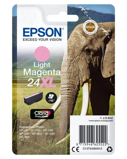 Epson C13T24364012 24XL ink cartr light C13T24364012