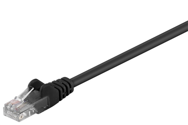 MicroConnect B-UTP505S U/UTP CAT5e 5M Black PVC B-UTP505S