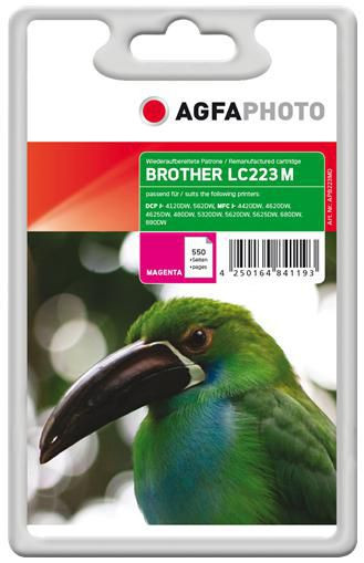 AgfaPhoto APB223MD Ink Magenta LC223M APB223MD