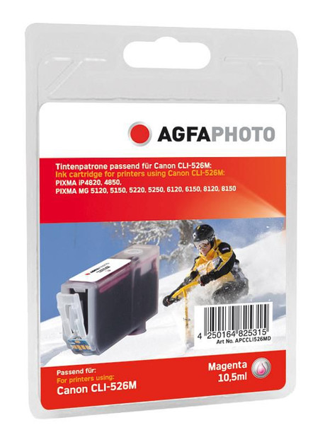 AgfaPhoto APCCLI526MD Ink Magenta APCCLI526MD