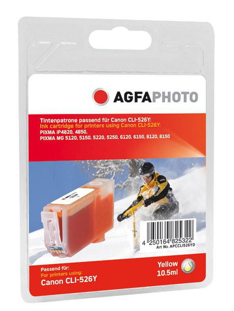 AgfaPhoto APCCLI526YD Ink Yellow APCCLI526YD