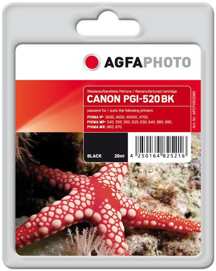 AgfaPhoto APCPGI520BD Ink Black APCPGI520BD