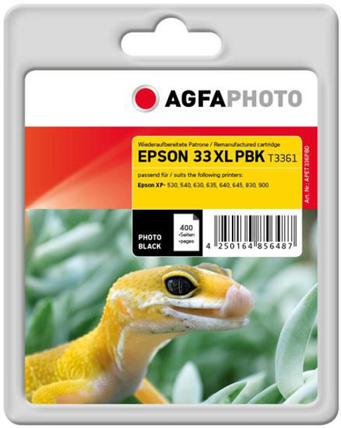AgfaPhoto APET336PBD Ink. photo black APET336PBD