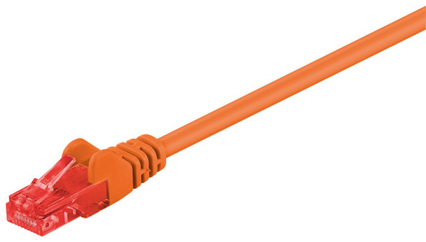 MicroConnect B-UTP60025O U/UTP CAT6 0.25M Orange PVC B-UTP60025O