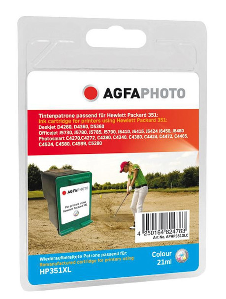 AgfaPhoto APHP351XLC Ink Color HP No. 351 APHP351XLC