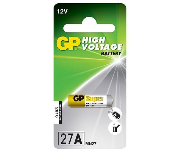 GP Batteries 27A 1-P 27A HIGH VOLTAGE 27A 103021