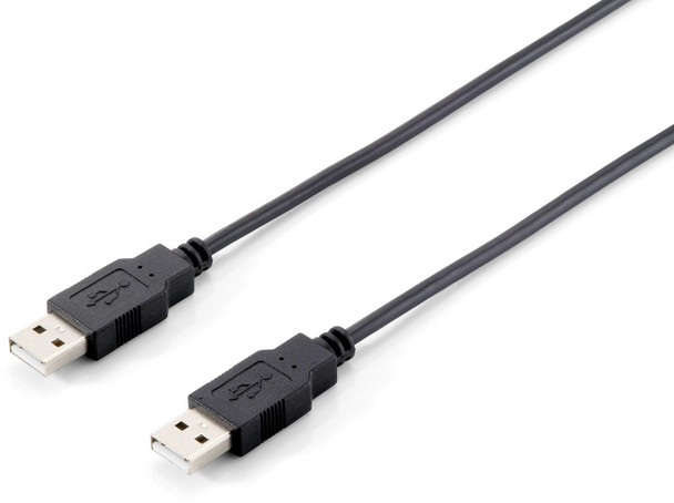 Equip 128870 2 x USB A Male. 1.8m. black 128870