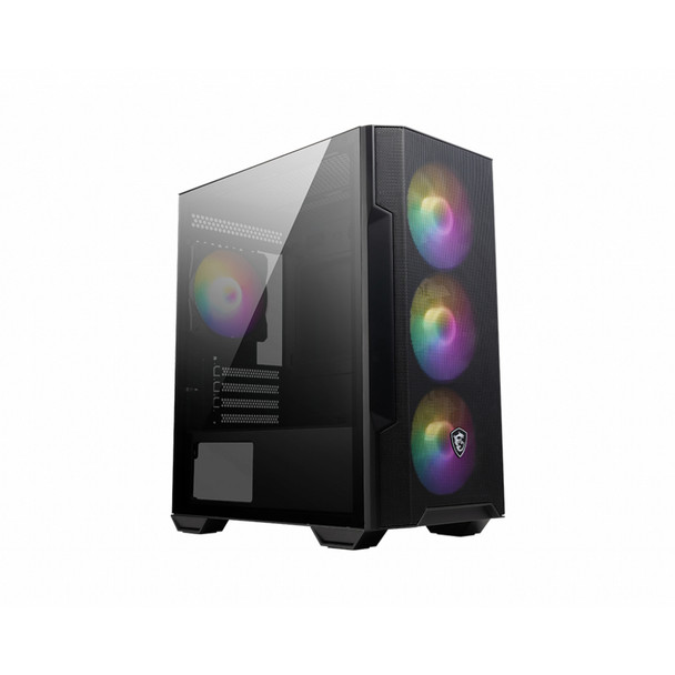 MSI MAG FORGE M100R Midi Tower PC Black Transparent micro ATX Mini-ITX Tempered MAG FORGE M100R