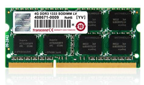 Transcend TS512MSK64V3H DDR3 4GB 1333 SO-DIMM 1RX8 TS512MSK64V3H