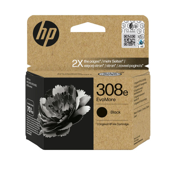 HP 7FP22UE#CE1 308E Evomore Black Original 7FP22UE#CE1