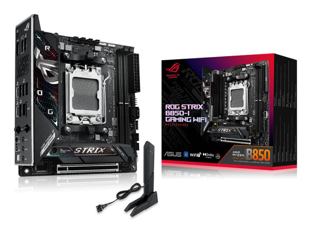 Asus ROG STRIX B850-I GAMING WIFI Amd B850 Socket Am5 Mini Itx ROG STRIX B850-I GAMING WIFI