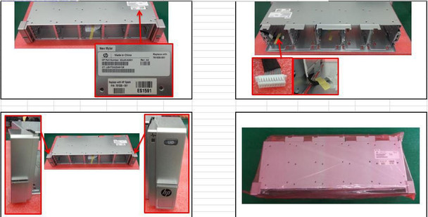 Hewlett Packard Enterprise 781530-001-RFB Drive cage for 25 SFF hard 781530-001-RFB