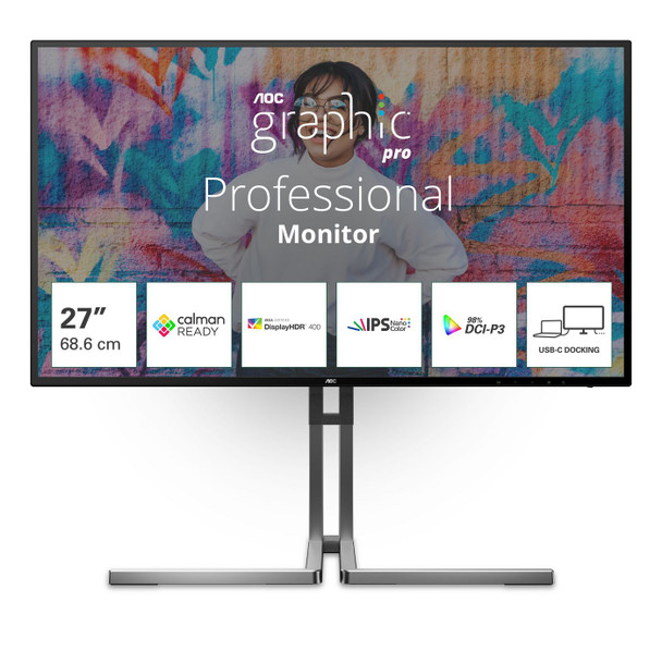 AOC U27U3CV Computer Monitor 68.6 Cm U27U3CV