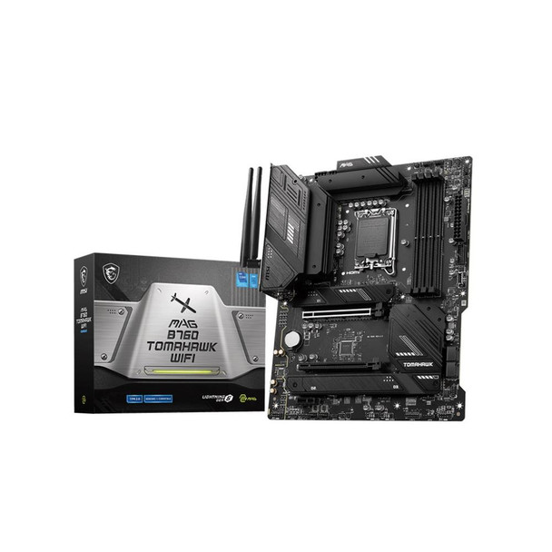 Msi MAG B760 TOMAHAWK WIFI Socket 1700/B760/Ddr5/S-Ata 6Gb/Atx MAG B760 TOMAHAWK WIFI
