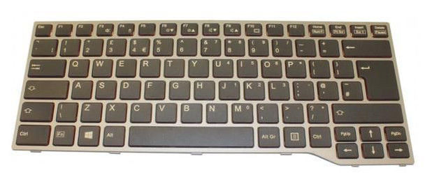 Fujitsu FUJ:CP631001-XX Keyboard Black BELGIAN FUJ:CP631001-XX