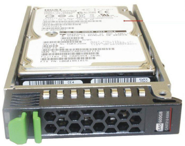 Fujitsu FUJ:CA07212-E694 DX60 S2 HD SAS 600GB 10K FUJ:CA07212-E694