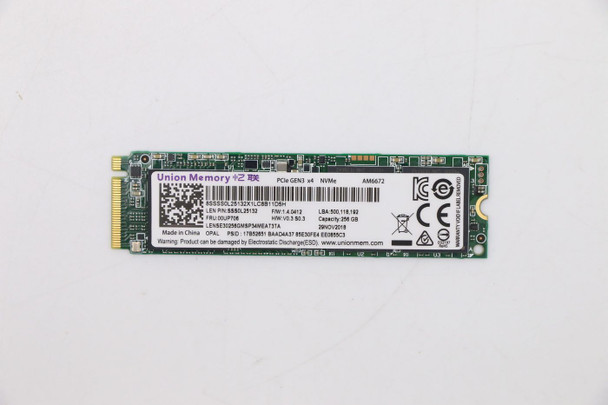 Lenovo 00UP706-RFB 256 GB M2 PCIe3 SSD 00UP706-RFB