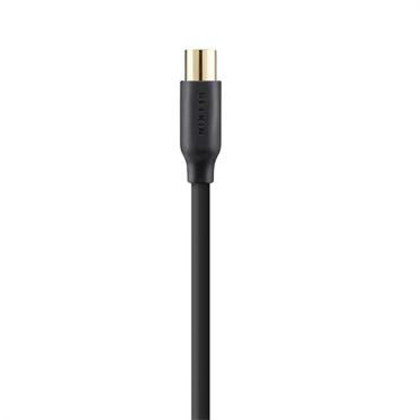 Belkin F3Y057BT2M 90dB Coax Cable 2m - Gold F3Y057BT2M