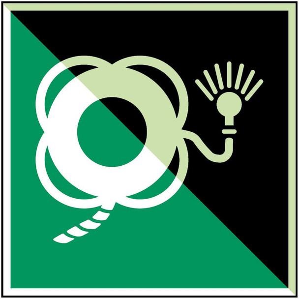 Brady E/E043/NT-SA-PHOLUMB-150X150/1-B Lifebuoy with line and light E/E043/NT-SA-PHOLUMB-150X150/1-B