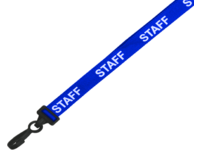 Capture AC222-SF-RB 15mm STAFF B/A Lanyard With Pl AC222-SF-RB