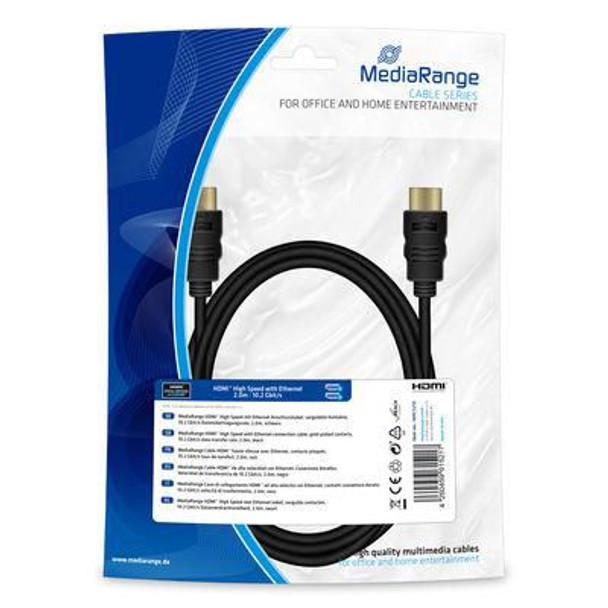 MediaRange MRCS210 Hdmi Cable 2 M Hdmi Type A MRCS210