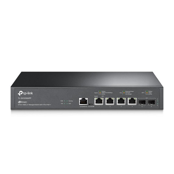 TP-Link TL-SX3206HPP Jetstream 6-Port 10Ge L2+ TL-SX3206HPP