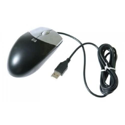 HP 390938-001-RFB USB  optical mouse black 390938-001-RFB