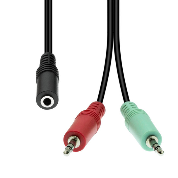 ProXtend M4F2XM3-004 4-Pin to 2x 3-Pin Cable F-M M4F2XM3-004