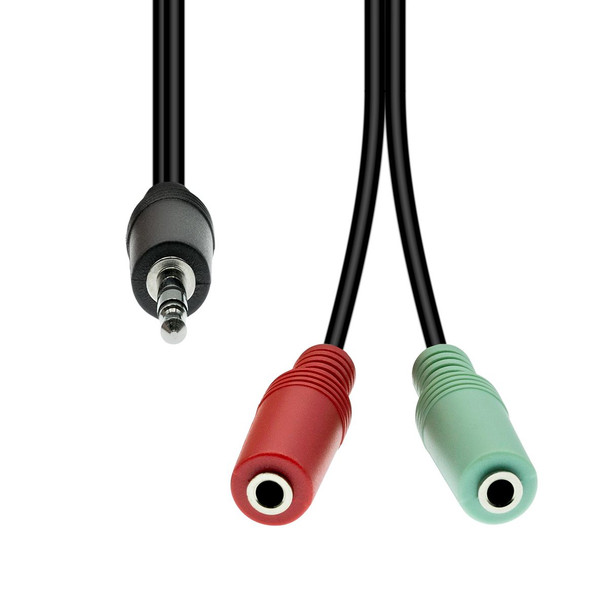 ProXtend M42XM3F-003 4-Pin to 2x 3-Pin Cable M-F M42XM3F-003
