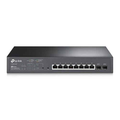 Tp-Link TL-SG2210MP Jetstream 10-Port Gigabit Smart Switch With 8-Port Poe+ SG2210MP