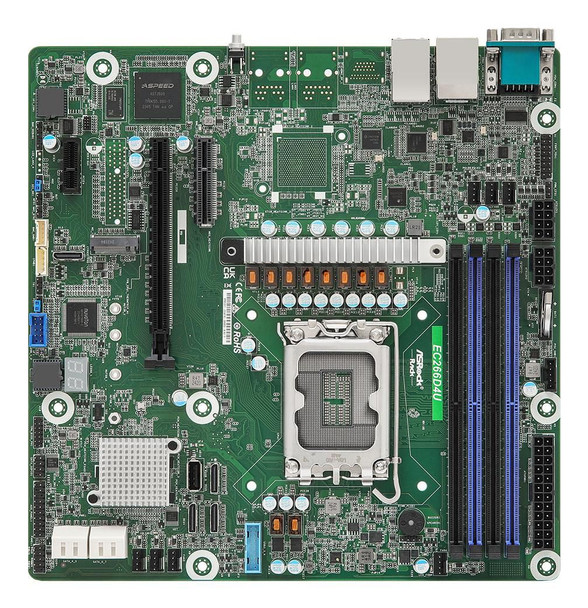 Asrock EC266D4U Motherboard Intel C266 Lga EC266D4U
