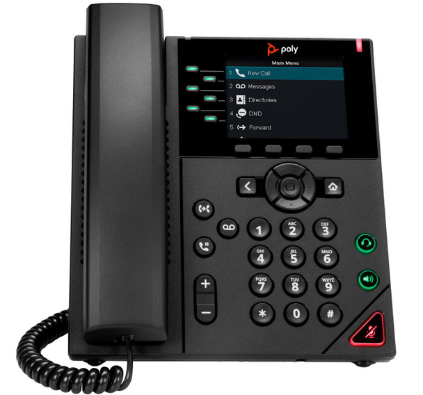 Poly G2200-48830-225 VVX 350 6-Line IP Phone and G2200-48830-225