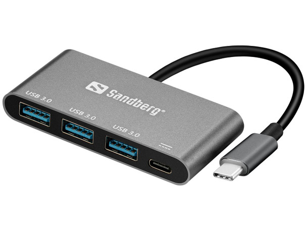 Sandberg 136-03 USB-C to 3 x USB 3.0 Converter 136-03