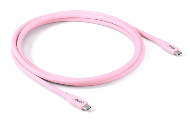Club3D CAC-3002 Usb C Cable Pink CAC-3002