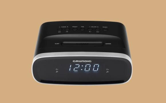 Grundig GPR1230 Clock Black GPR1230