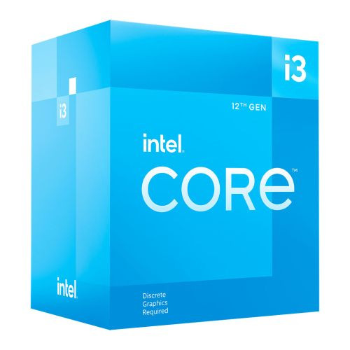 Intel Core I3-12100F Cpu 1700 3.3 Ghz 4.3 Turbo Quad Core 58W 12Mb Cache Alder L BX8071512100F