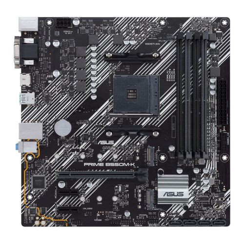 Asus Prime B550m-K Amd B550 Am4 Micro Atx 4 Ddr4 Vga Dvi Hdmi Pcie4 M.2 90MB14V0-M0EAY0