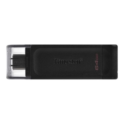 Kingston 64Gb Usb 3.2 Gen1 Type-C Memory Pen Datatraveler 70 Cap DT70/64GB
