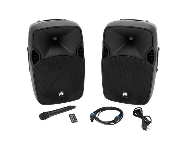 Omnitronic 11038759 Loudspeaker 2-Way Black Wired 11038759