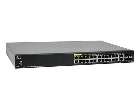 Cisco SG350-28MP-K9-RFB 28-PORT GIGABIT POE MANAGED SG350-28MP-K9-RFB