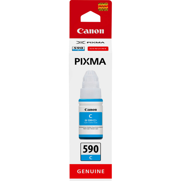 Canon GI-590 Cyan Ink Bottle Canon Cyan 70 ml 1 pcs 1604C001