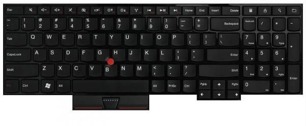 Lenovo 04W2472 Keyboard GB 04W2472