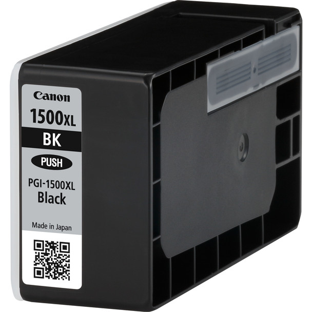 Canon PGI-1500XLBK Yield: 1200 Pages High Capacity Black Ink Cartridge 9182B001