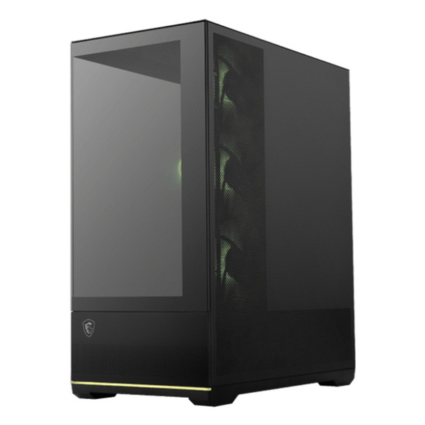 MSI MAG PANO 110R PZ Midi Tower PC Black ATX micro ATX Mini-ATX Tempered glass G MAG PANO 110R PZ