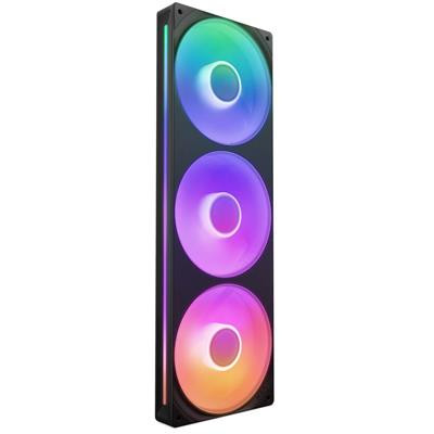 Nzxt F360 Rgb Core 360Mm Black Single-Frame Triple Fan Unit RF-U36HF-B1